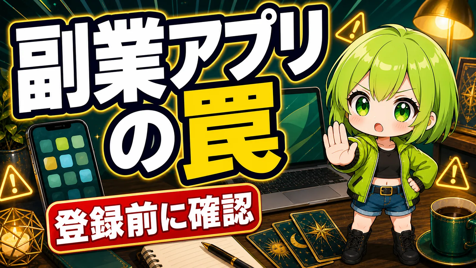 副業アプリの罠とは？怪しい案件を避けて小さく始める考え方
